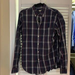 Men’s J. Crew Plaid Button Down